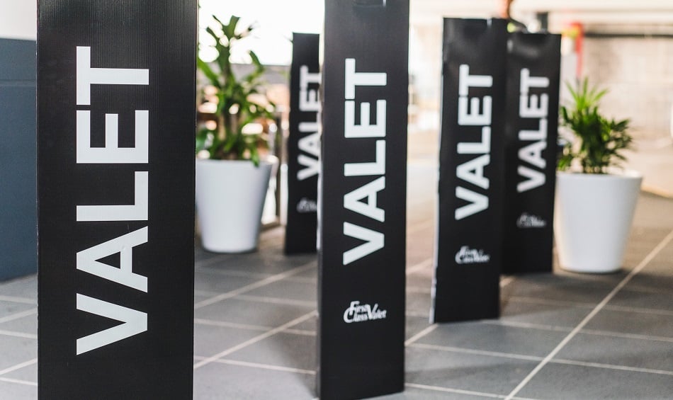 Pop-up valet parking for events and peak periods are a winner with customers